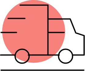 Shipping truck icon