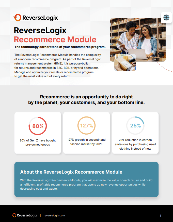 ReverseLogix Recommerce Module