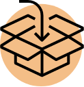 box with arrow icon