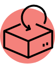 box with arrow icon
