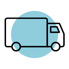 Box truck icon