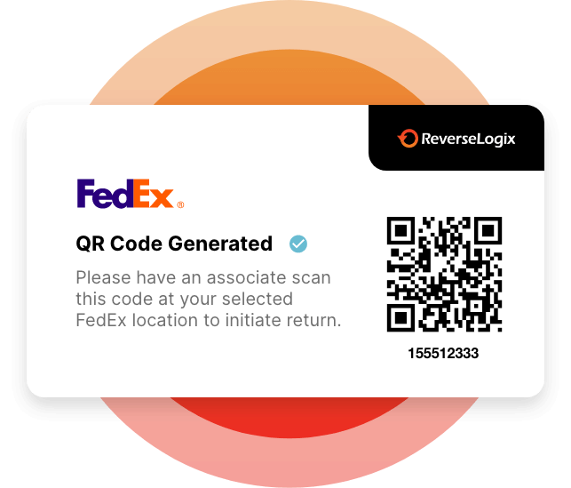 FedEx QR code generation