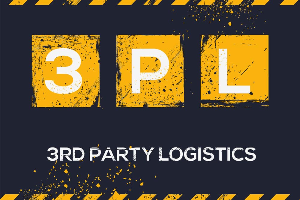An icon representing third-party logistics (3PL).
