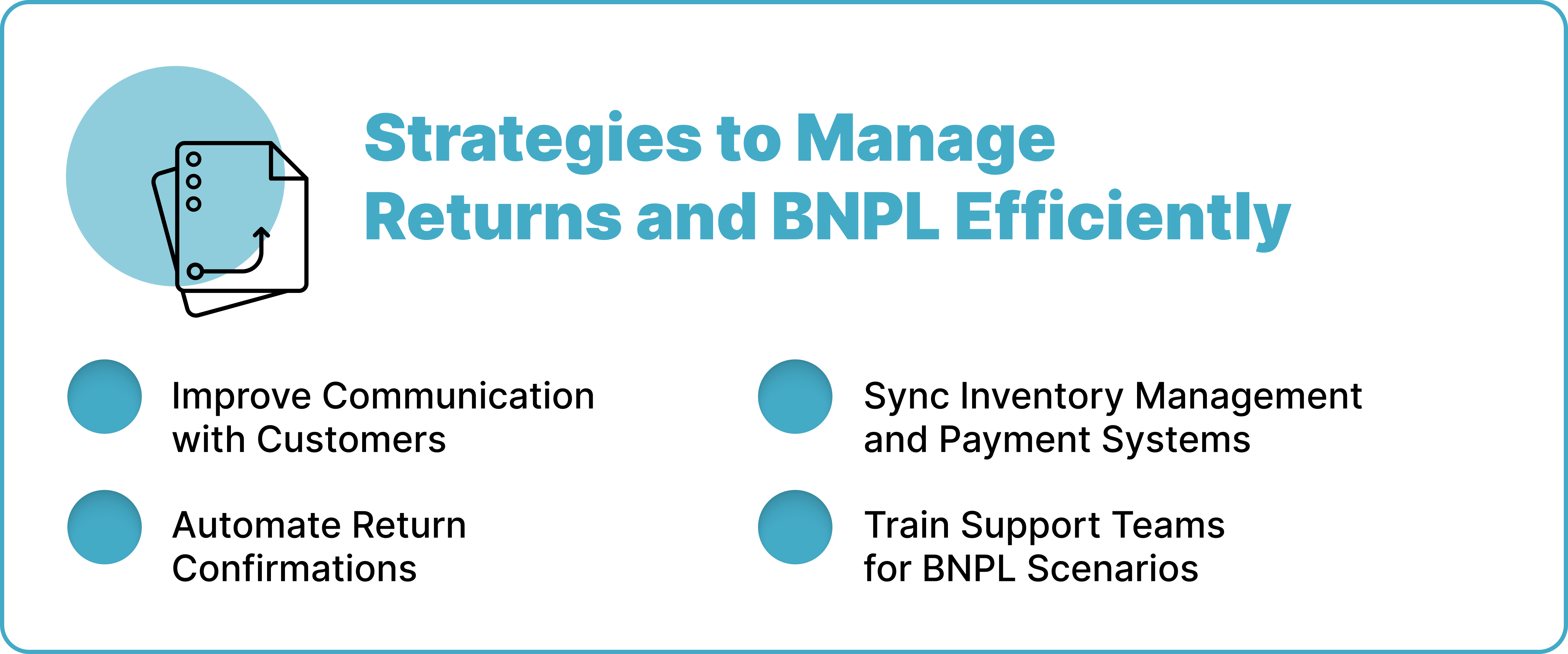 Strategies to Manage Returns and BNPL Efficiently