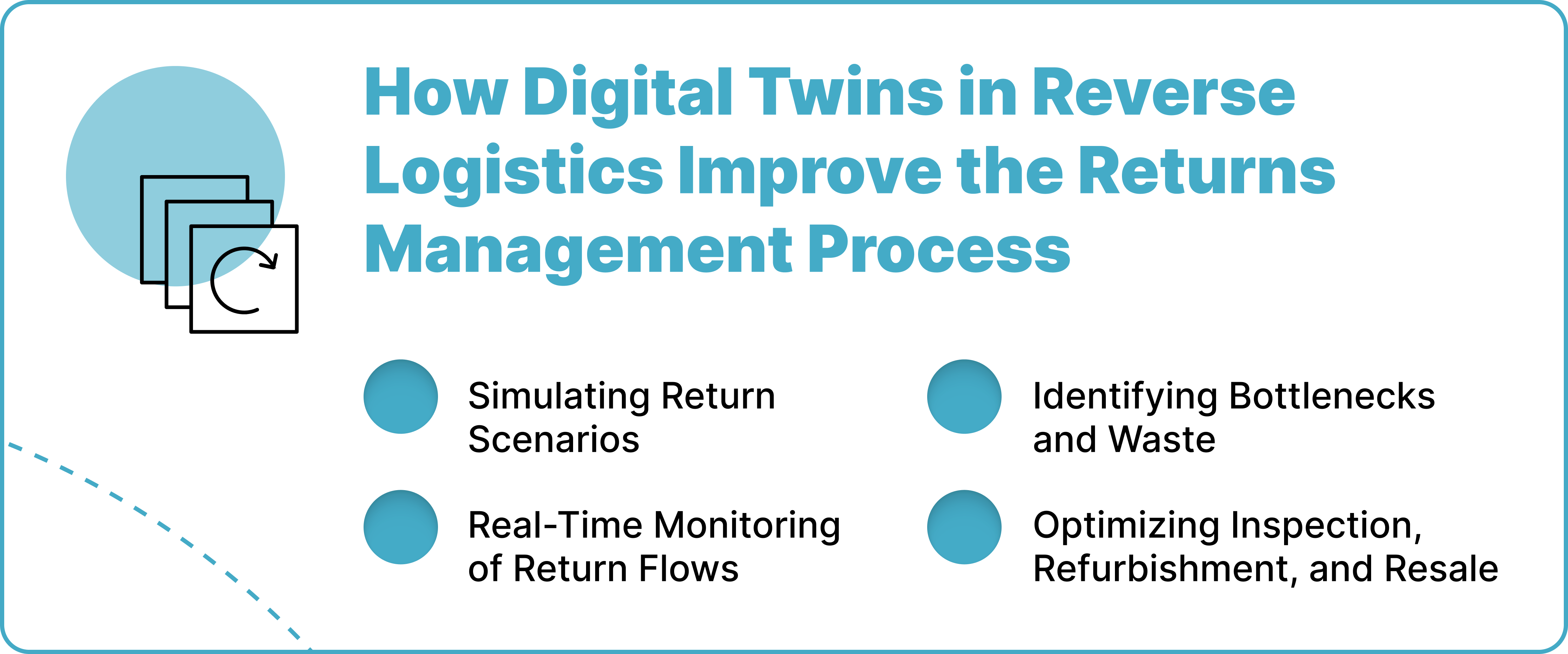 How Digital Twins in Reverse Logistics Improve the Returns Management Process