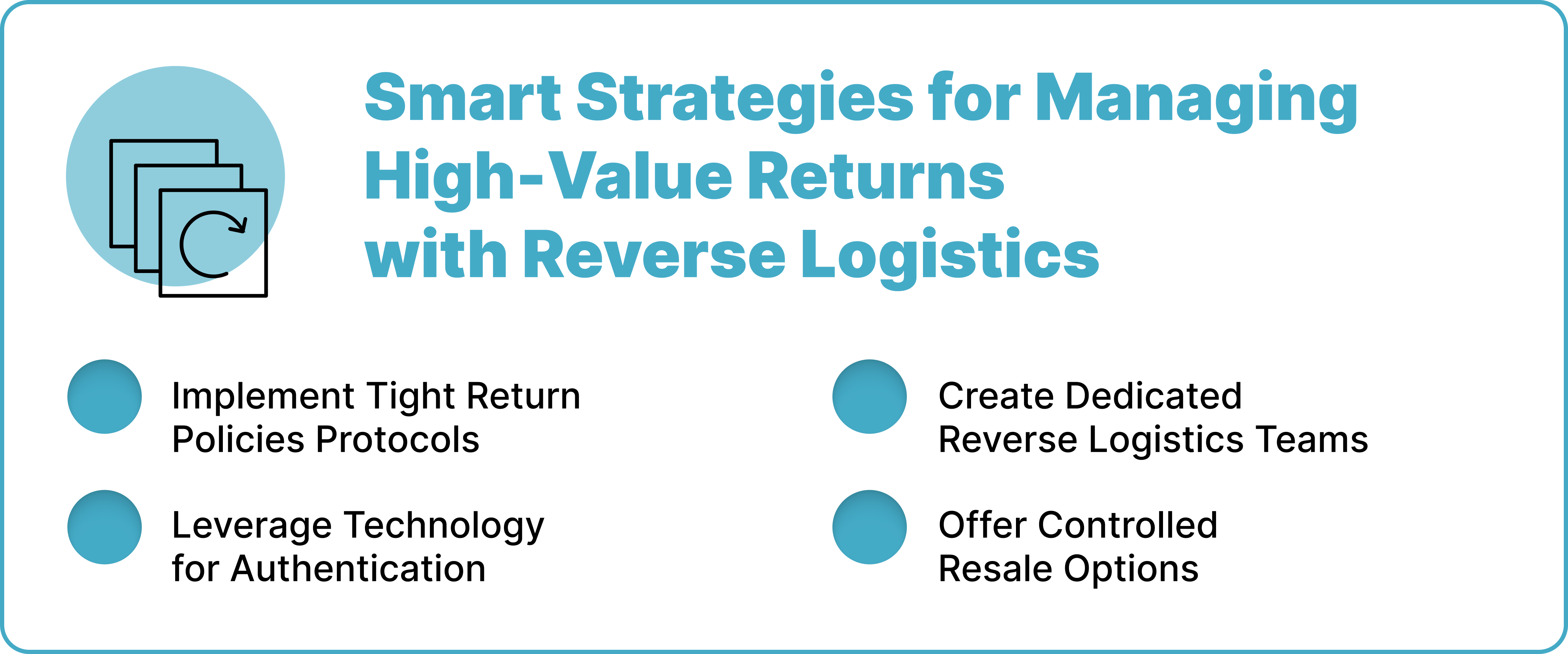 Smart Strategies for Managing High-Value Returns with Reverse Logistics