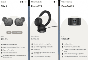 Jabra headphone and earbud products with returns and warranty status details