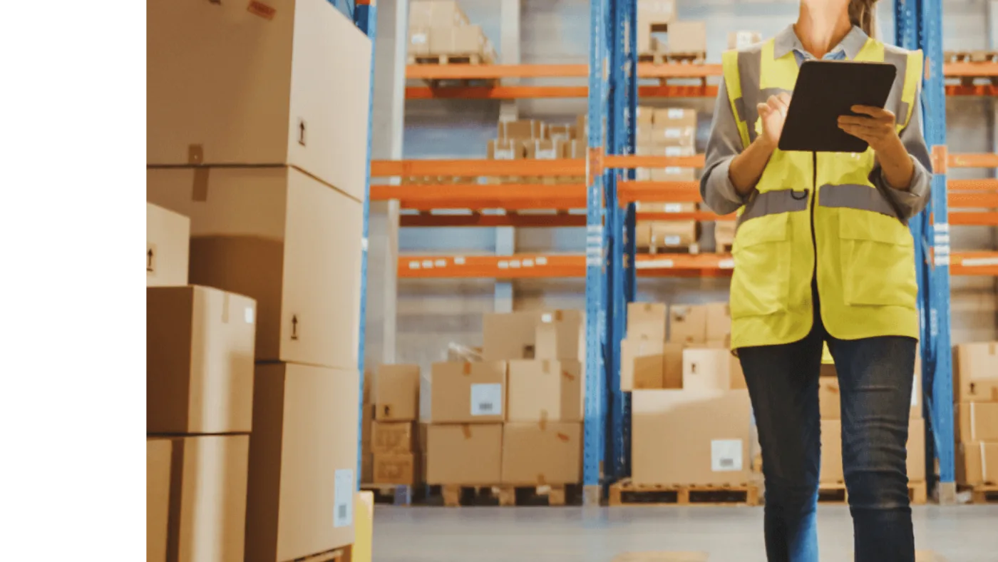 Refurbished appliances stored by class ahead of recommerce